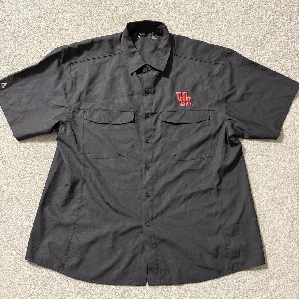 Antigua University of Houston Button Shirt XL Men’s